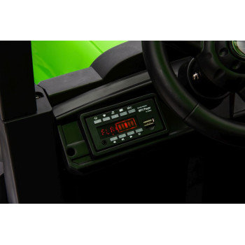 Traktor Na Akumulator A011 24V Zielony