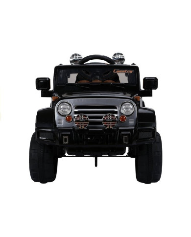Auto na Akumulator Jeep JJ245 Dla Dzieci Światła LED MP3 Pilot Czarny