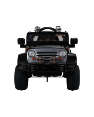 Auto na Akumulator Jeep JJ245 Dla Dzieci Światła LED MP3 Pilot Czarny