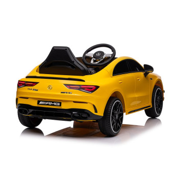 Auto Na Akumulator Mercedes CLA 45s AMG Żółty 4x4