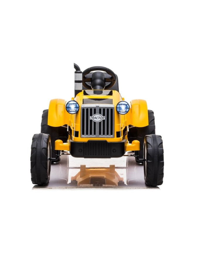 Traktor na Akumulator z Przyczepą CH9959 Światła LED Pilot Radio Żółty