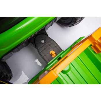 Traktor Na Akumulator BBH-030 Zielony