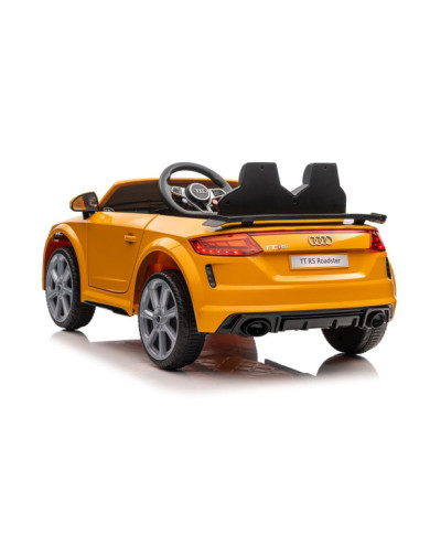 Pojazd Na Akumulator Audi TT RS Żółte
