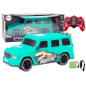 Auto Zdalnie Sterowane RC z Dinozaurem w Skali 1:10 Zielone