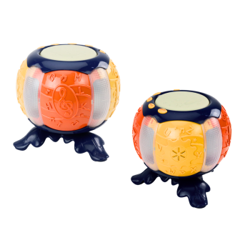 Dynia Edukacyjna Interaktywna Muzyczna Światła Dźwięki Pomarańczowy