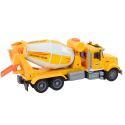 Ciężarówka Żółta Betoniarka Z Napędem Frykcyjnym Efekty Świetlne i Dźwiękowe