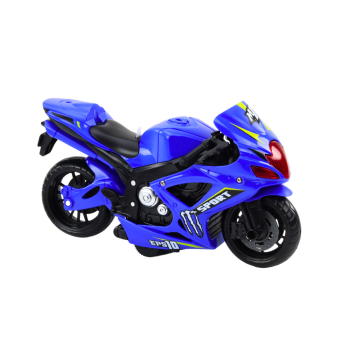 Motocykl Sportowy Napęd Frykcyjny Światło i Dźwięk 2 Kolory
