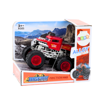 Pojazd Auto z Napędem Frykcyjnym Terenowe Czerwone