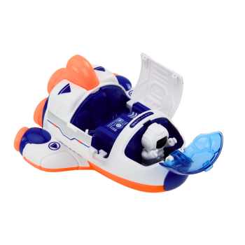 Mały Statek Kosmiczny Jeżdżący Otwierany Kokpit Zielony Pomarańczowy