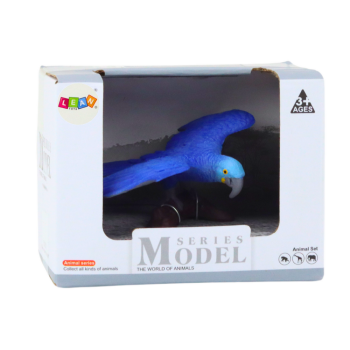 Figurka Papuga Ara niebieska Zwierzęta Świata