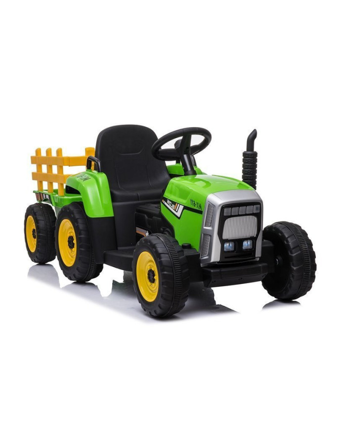 Traktor na Akumulator z Przyczepą XMX611 Pilot Światła LED Zielony