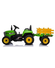 Traktor na Akumulator z Przyczepą XMX611 Pilot Światła LED Zielony