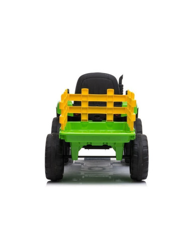 Traktor na Akumulator z Przyczepą XMX611 Pilot Światła LED Zielony