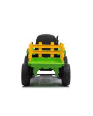 Traktor na Akumulator z Przyczepą XMX611 Pilot Światła LED Zielony