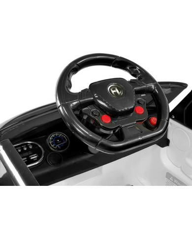Auto Na Akumulator HL1638 Dla Dzieci Pilot MP3 Światło LED Biały