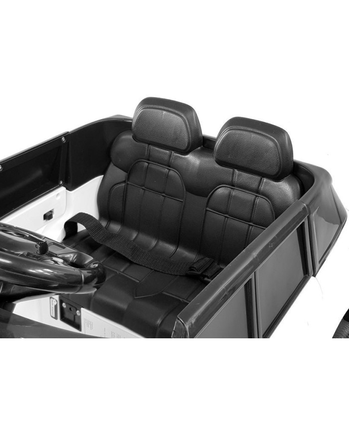 Auto Na Akumulator HL1638 Dla Dzieci Pilot MP3 Światło LED Biały