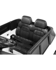 Auto Na Akumulator HL1638 Dla Dzieci Pilot MP3 Światło LED Biały