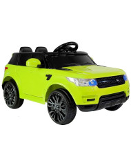 Auto Na Akumulator HL1638 Dla Dzieci Pilot MP3 Światło LED Zielony