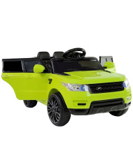 Auto Na Akumulator HL1638 Dla Dzieci Pilot MP3 Światło LED Zielony