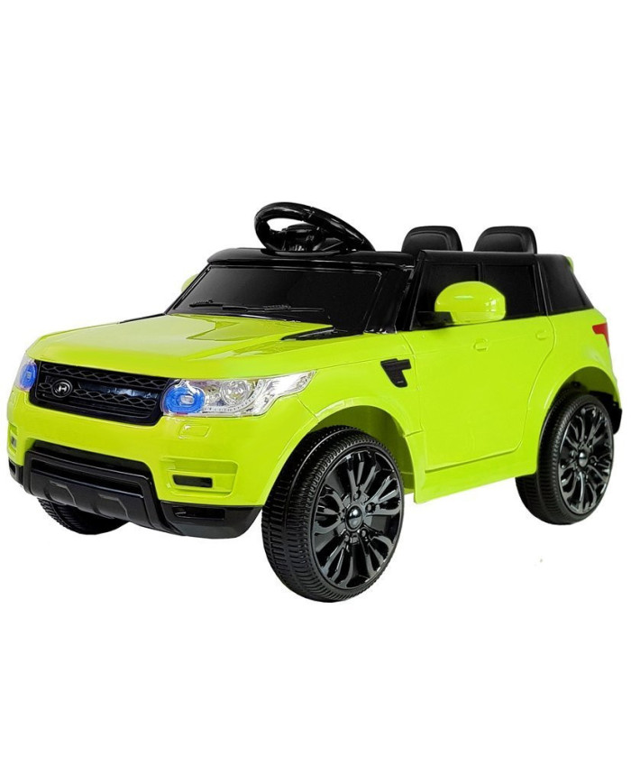 Auto Na Akumulator HL1638 Dla Dzieci Pilot MP3 Światło LED Zielony