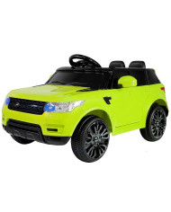 Auto Na Akumulator HL1638 Dla Dzieci Pilot MP3 Światło LED Zielony