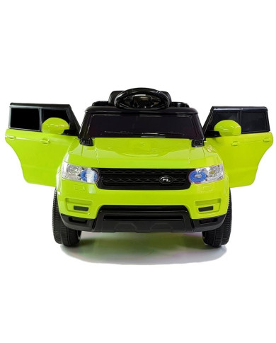 Auto Na Akumulator HL1638 Dla Dzieci Pilot MP3 Światło LED Zielony