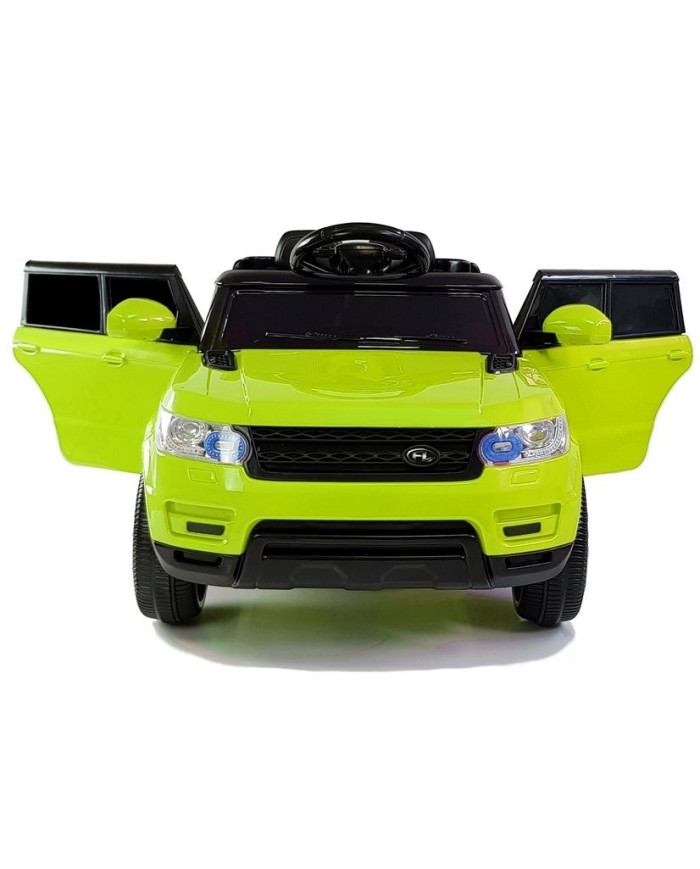Auto Na Akumulator HL1638 Dla Dzieci Pilot MP3 Światło LED Zielony
