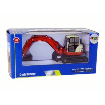 Koparka Metalowa z Łyżką Ruchome Ramie 1:50