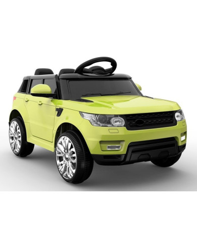 Auto Na Akumulator HL1638 Dla Dzieci Pilot MP3 Światło LED Zielony
