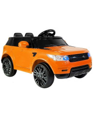 Auto Na Akumulator HL1638 Dla Dzieci Pilot MP3 Światło LED Pomarańczowy