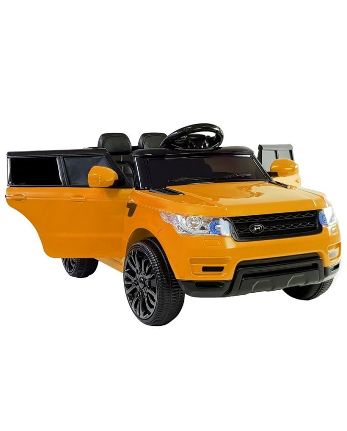 Auto Na Akumulator HL1638 Dla Dzieci Pilot MP3 Światło LED Pomarańczowy