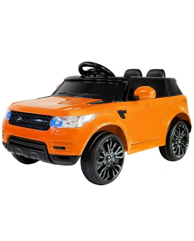 Auto Na Akumulator HL1638 Dla Dzieci Pilot MP3 Światło LED Pomarańczowy