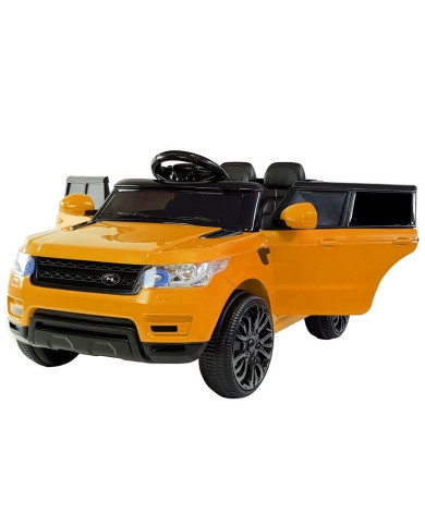 Auto Na Akumulator HL1638 Dla Dzieci Pilot MP3 Światło LED Pomarańczowy