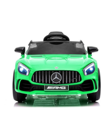 Auto na akumulator Mercedes AMG GT R Pilot Światła LED MP3  Zielony