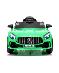 Auto na akumulator Mercedes AMG GT R Pilot Światła LED MP3  Zielony