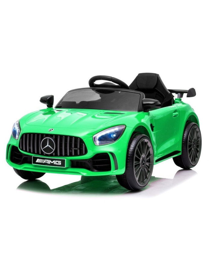 Auto na akumulator Mercedes AMG GT R Pilot Światła LED MP3  Zielony