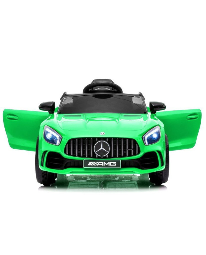 Auto na akumulator Mercedes AMG GT R Pilot Światła LED MP3  Zielony