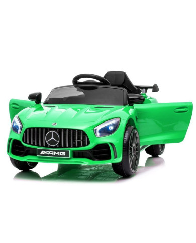 Auto na akumulator Mercedes AMG GT R Pilot Światła LED MP3  Zielony