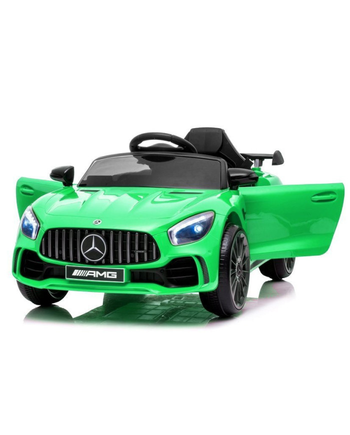 Auto na akumulator Mercedes AMG GT R Pilot Światła LED MP3  Zielony