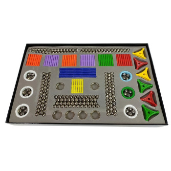 Zestaw Magnastix Klocki Magnetyczne 560 + Tablica