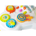 Stolik Edukacyjny Urodzinowy Słodycze z Dźwiękami dla Niemowlaka