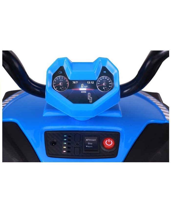 Quad na Akumulator S601 Pojazd Terenowy Koła EVA Światła LED Niebieski
