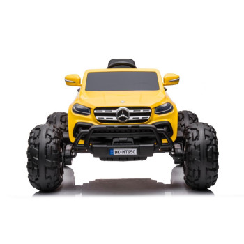 Auto Na Akumulator Mercedes DK-MT950 4x4 Złoto-Żółty Lakierowany