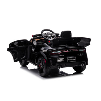Auto Na Akumulator Dodge Charger Policyjny Biało- Czarny