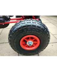 Gokart Czerwony A-15 Pompowane Koła