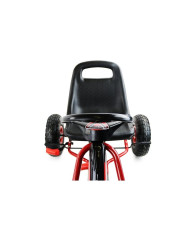 Gokart Czerwony A-15 Pompowane Koła