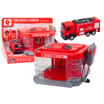 Myjnia Straży Pożarnej Krótkofalówka Światła Dźwięki Woda