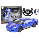 Auto Zdalnie Sterowane RC 1:16 Światła Niebieski