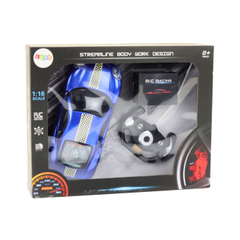 Auto Zdalnie Sterowane RC 1:16 Światła Niebieski