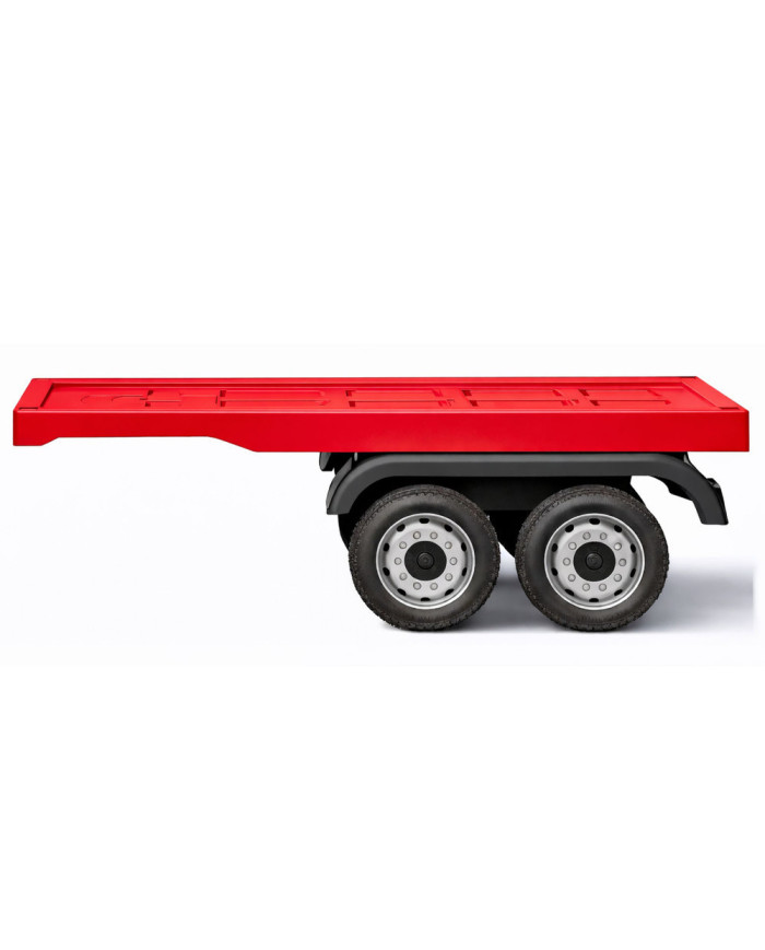 Naczepa do pojazdu na akumulator HL358 Mercedes Scania Actros czerwona